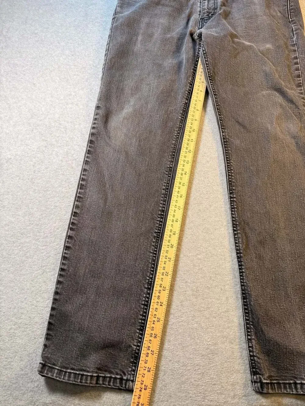 Levi's 18181 Waterless Grey Denim Jeans Size W34 L32
